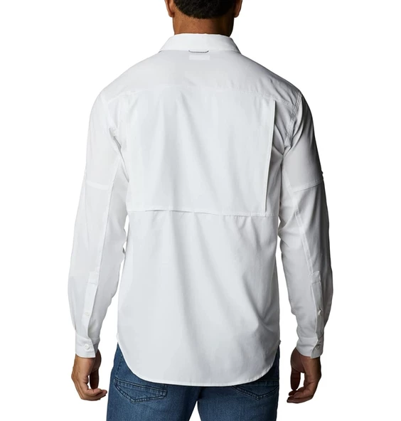 Columbia Silver Ridge Utility Lite Long Sleeve Erkek Uzun Kollu Gömlek AM1683-100 - 2