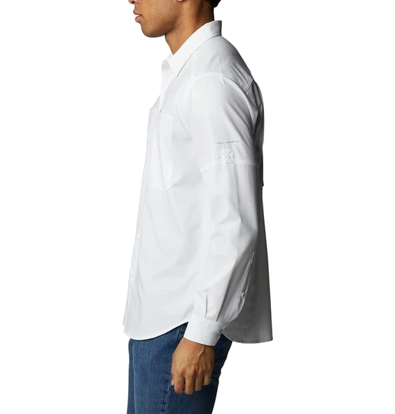 Columbia Silver Ridge Utility Lite Long Sleeve Erkek Uzun Kollu Gömlek AM1683-100 - 3