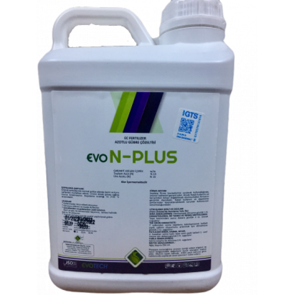 Evo N-Plus Azotlu Gübre Çözeltisi 5 Litre (Üre Azotlu) - 2