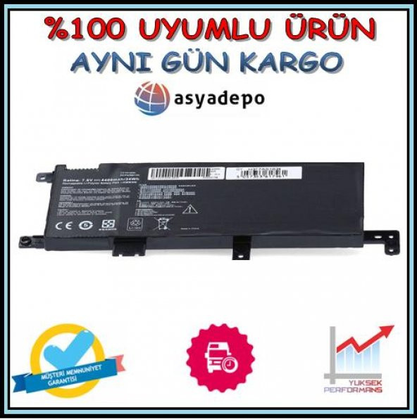 Asus VivoBook X542U Batarya Pil