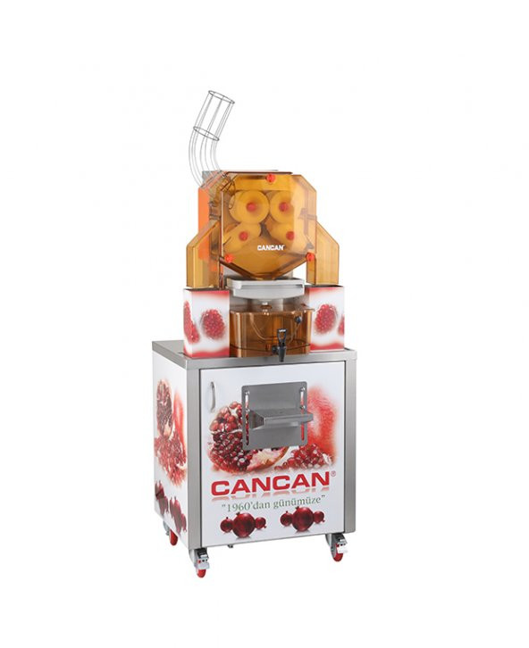 CanCan 32 Depolu Arabalı Otomatik Nar-Greyfurt Sıkma Makinesi 0602 - 2