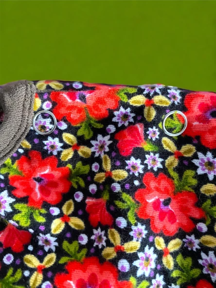 Flower Power Bebek Tulumu - 7