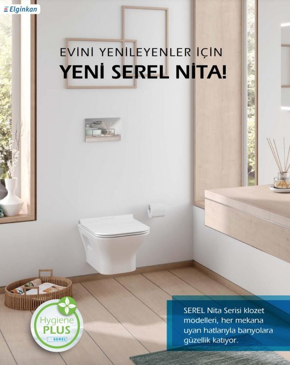 Serel Nita 52 Cm Asma Klozet Kapak Hariç Nt10ods110h - 2
