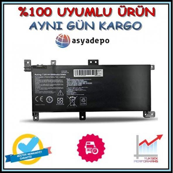 Asus K556UQ Batarya Pil