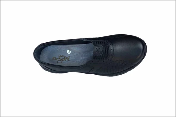 Kadın Anatomik Konfor Ayakkabı 032-0002 - SİYAH - Resim 5