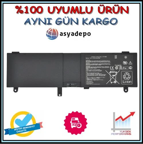 Asus N550JK Batarya Pil