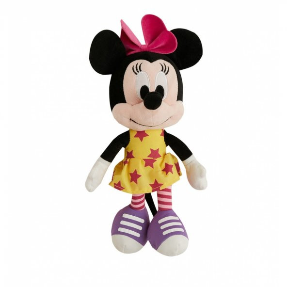 Orjinal Disney Lisanslı Minnie Mouse ile Neşeli Günler Peluş  25cm - Mini Fare 25cm Peluş