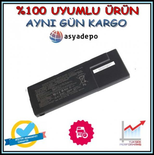 Sony VAIO SVS1311N9ES Batarya Pil
