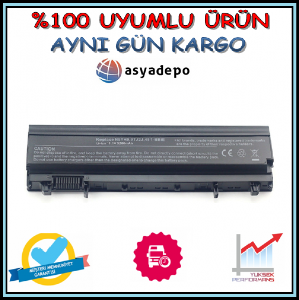Dell Latitude E5440 Batarya Pil