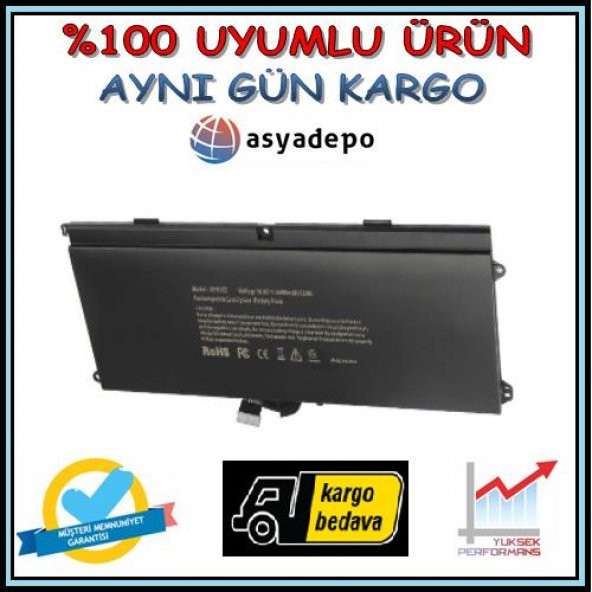 Dell XPS P12F-H511-G62P87 Batarya Pil