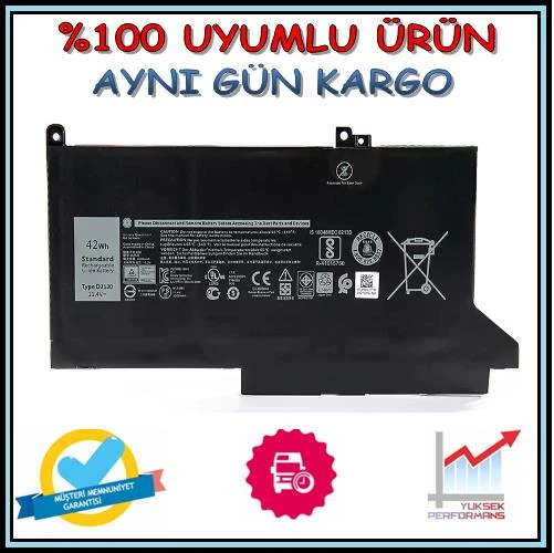 Dell Latitude 7490 Batarya Pil ürün görseli