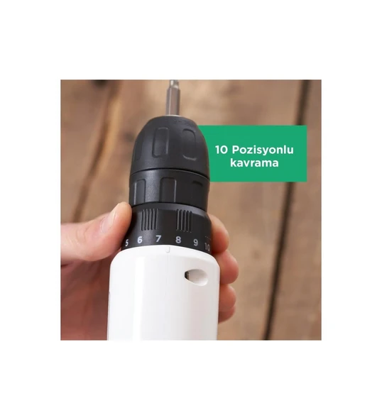 Black Decker Black & Decker Reviva 12V Şarjlı Matkap (1,5AH) - 5