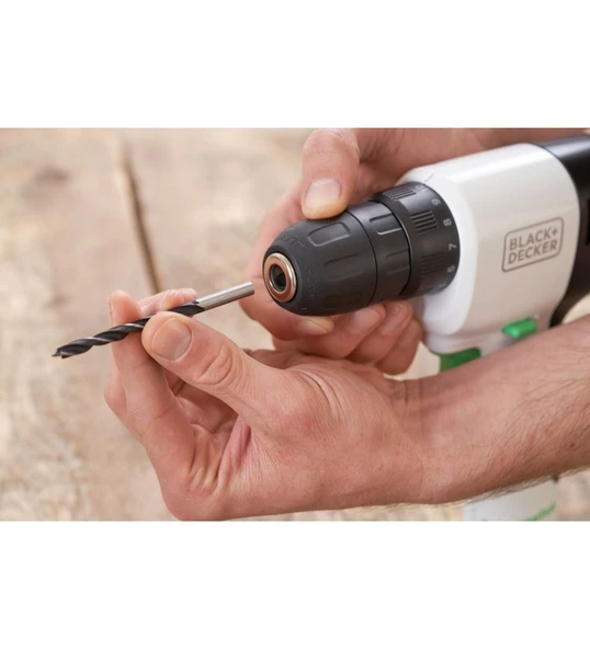 Black Decker Black & Decker Reviva 12V Şarjlı Matkap (1,5AH) - 3
