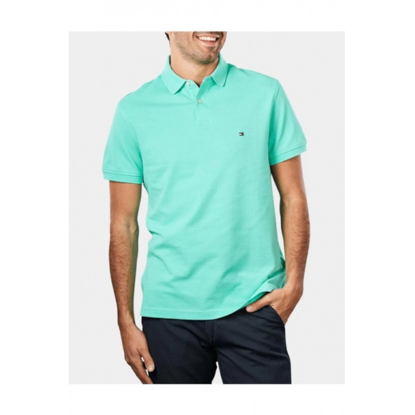 Tommy Hilfiger Klasik Polo Shirt Regular Fit Stone Color