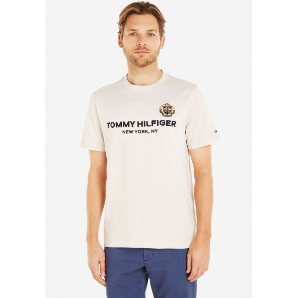 Tommy Hilfiger Crew Neck T-shirt Logo Printed