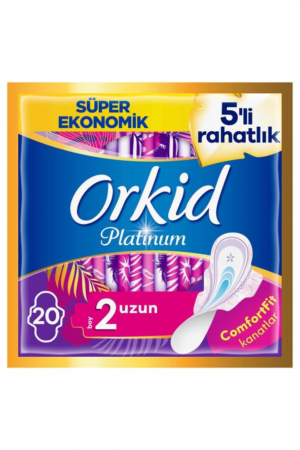 Platinum Uzun 20li Hijyenik Ped