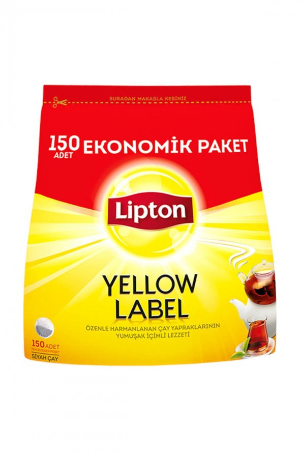 Yellow Label Demlik Poşet Çay 150li 480 gr