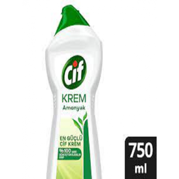 CİF KREM 750ML AMONYAKLI