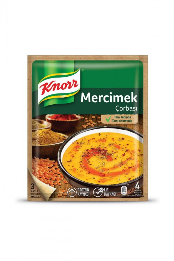 KNORR ÇORBA MERCİMEK 76GR