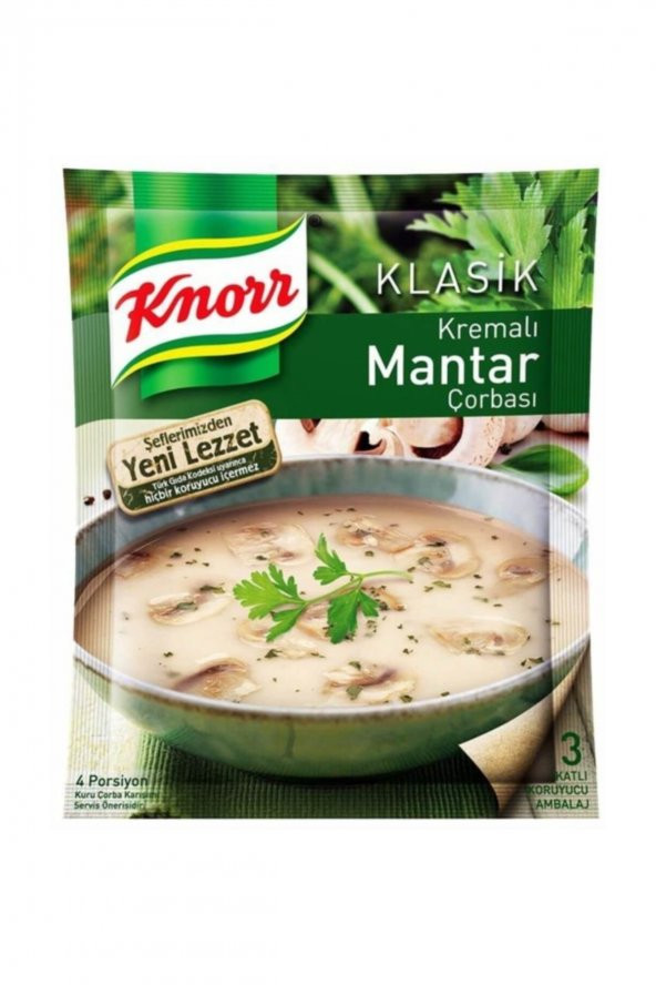 KNORR ÇORBA KREMALI MANTAR 68GR