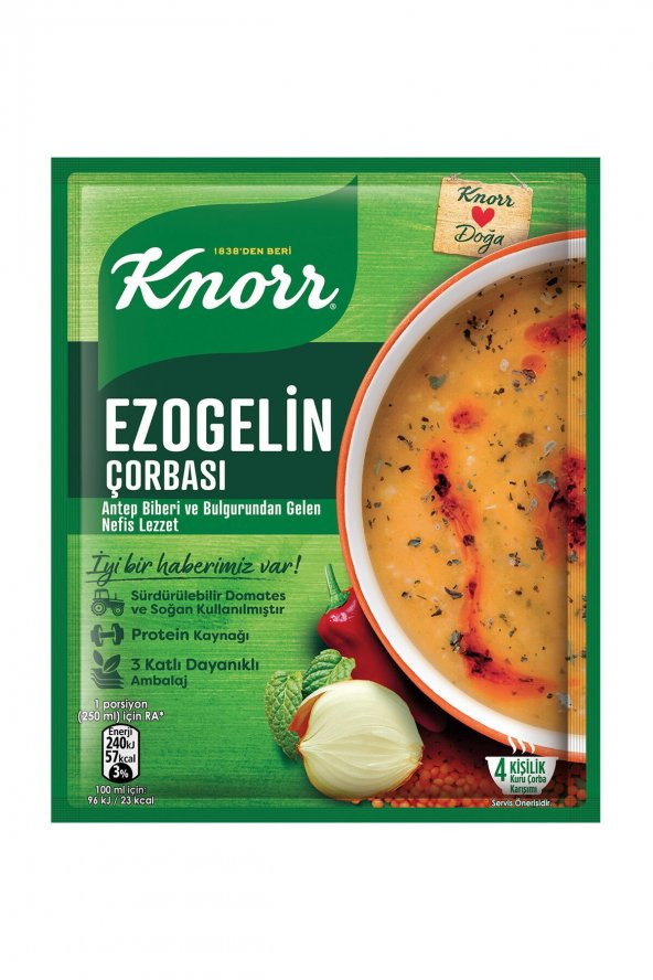 KNORR ÇORBA EZOGELİN 58GR