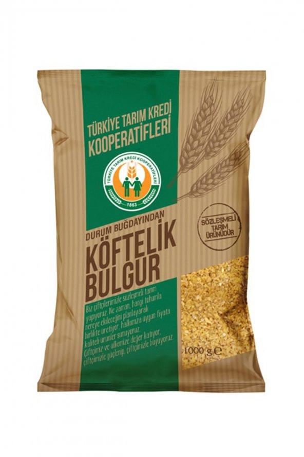 TARIM KREDİ KÖFTELİK BULGUR 1 KG