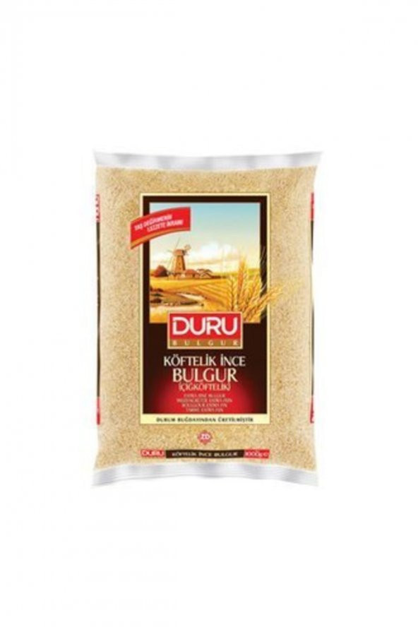 DURU KÖFTELİK İNCE BULGUR 1000 GR