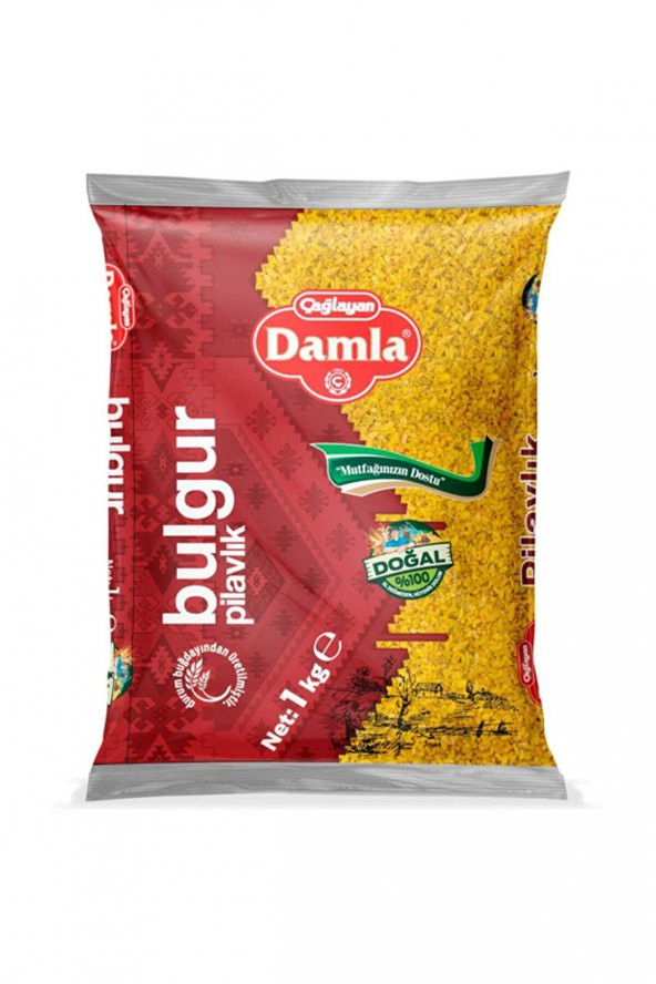 DAMLA PİLAVLIK BULGUR 1 KG