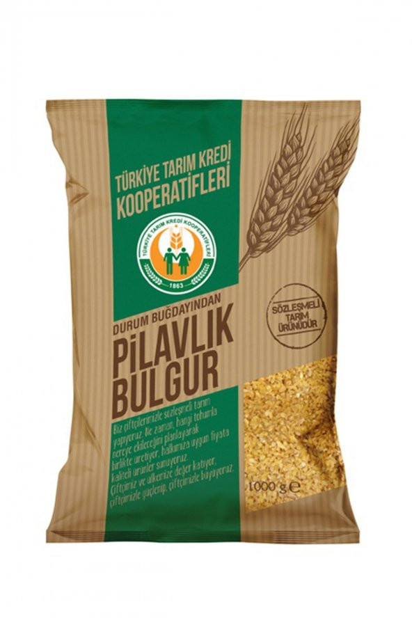 TARIM KREDİ PİLAVLIK BULGUR 1 KG