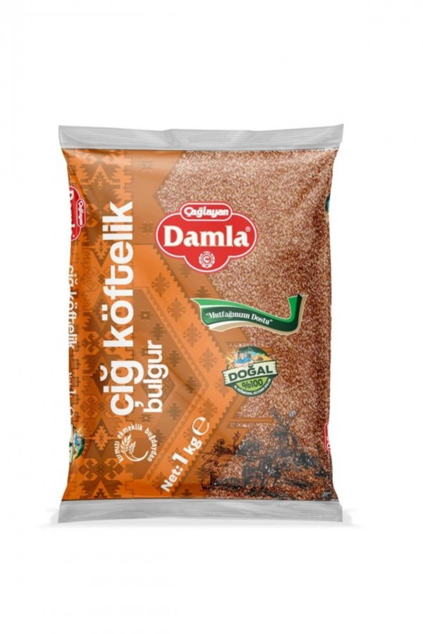 DAMLA ESMER ÇİĞKÖFTELİK BULGUR 1 KG