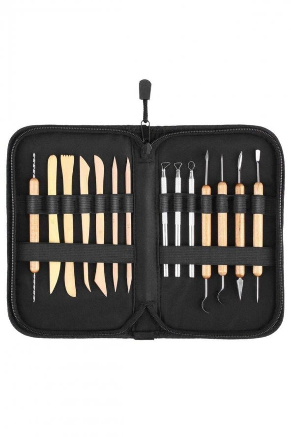 hobi24 Çantalı Seramik Detay Seti 14 Parça - Resim 1