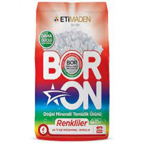 BORON MATİK 4 KG RENKLİLER