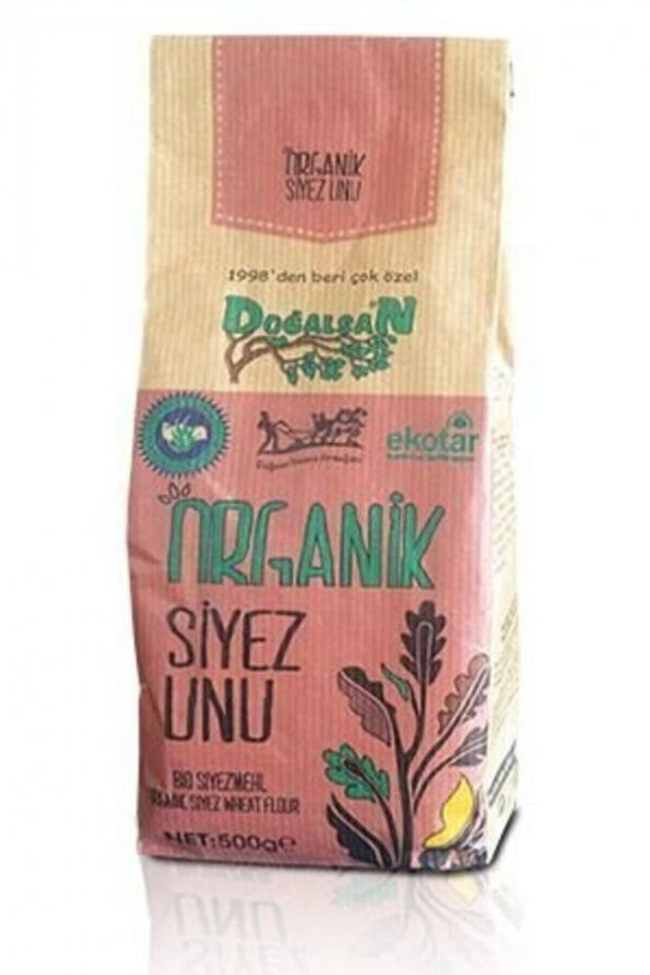 DOĞALSAN ORGANİK SİYEZ UNU 500 GR