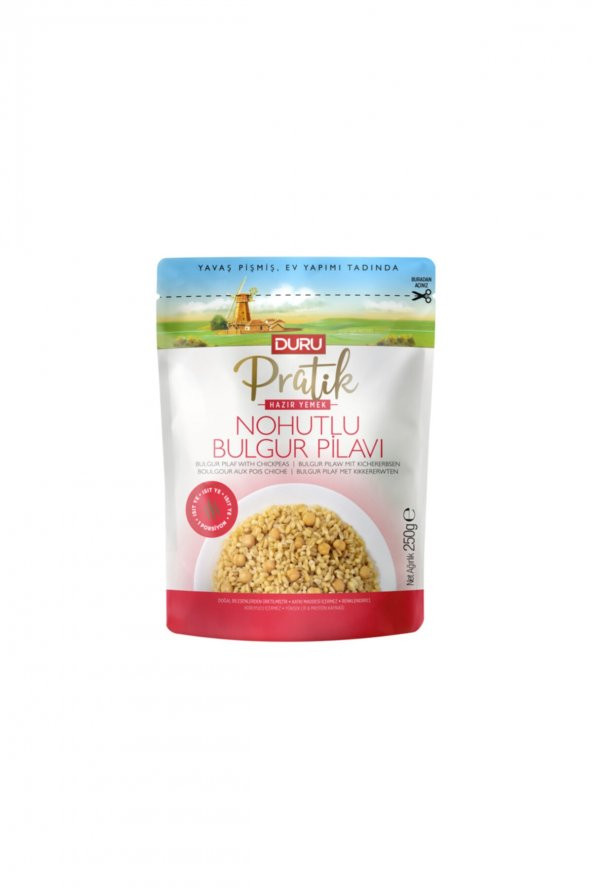 DURU NOHUTLU BULGUR PİLAV 250 GR