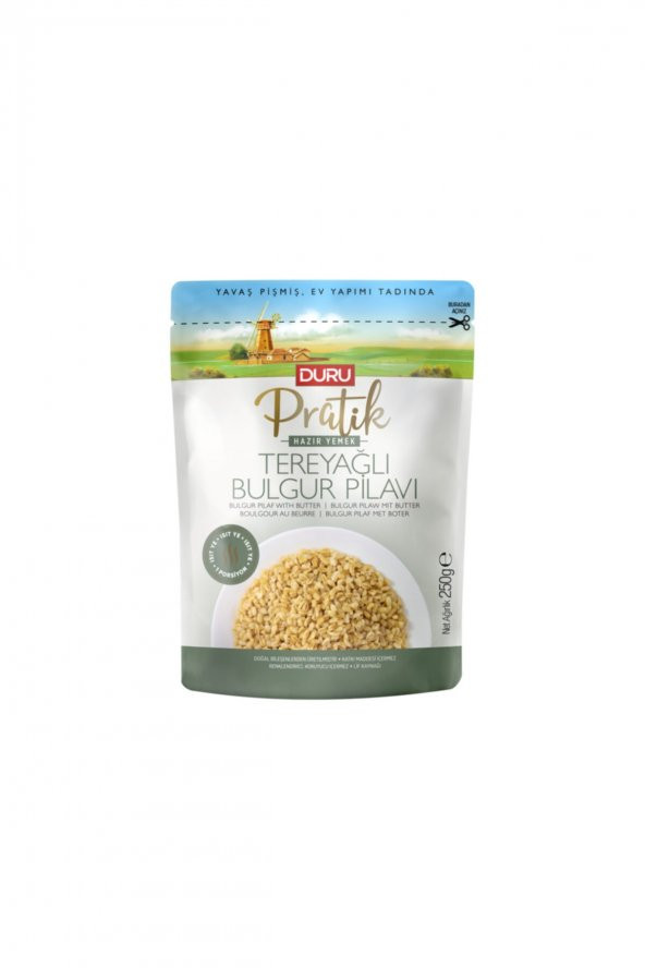 DURU TEREYAĞLI BULGUR PİLAVI 250 GR