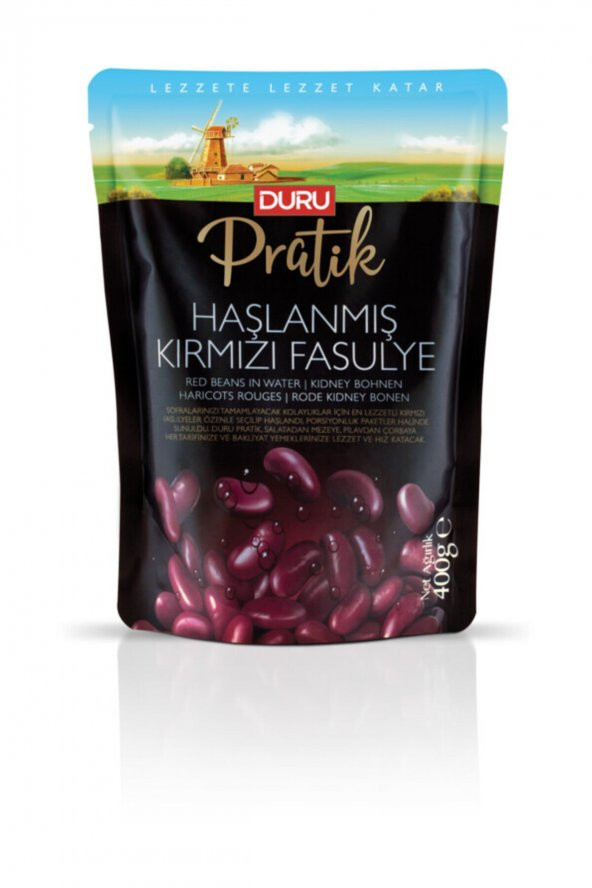 DURU HAŞ.KIR.FASULYE 400GR(PRATİK)(803)