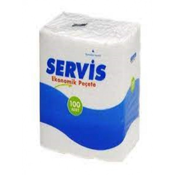 SERVİS PEÇETE BEYAZ 100 LÜ