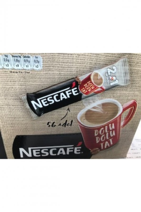 NESCAFE 2 Sİ 1 ARADA 56 'LI