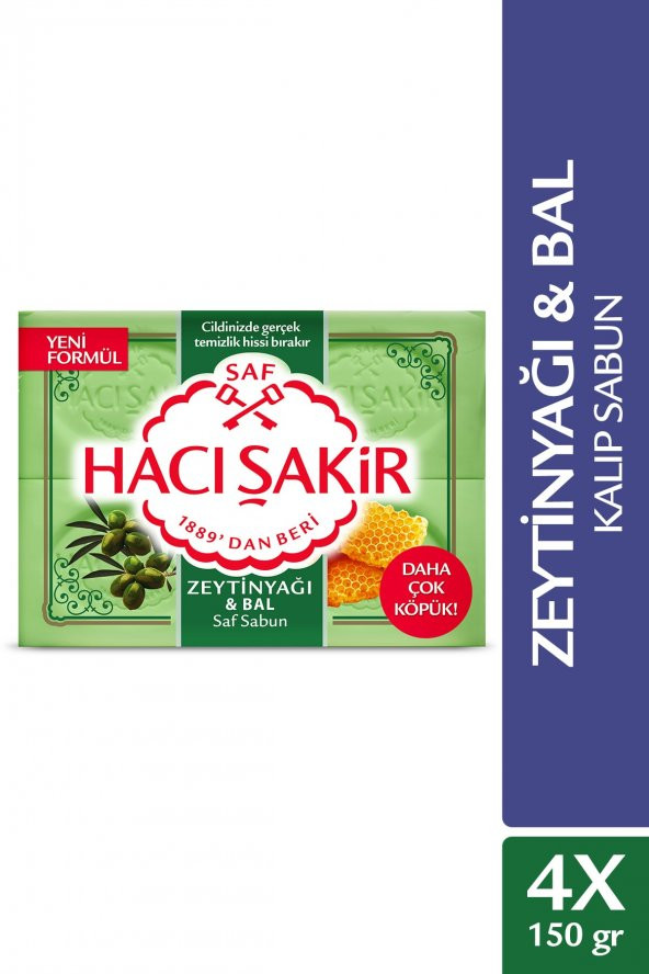 HŞ.BANYO SAB.Z.YAĞ&BAL 4X150GR