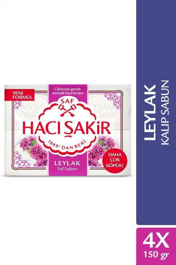 HŞ.BANYO SAB.LEYLAK 4X150GR