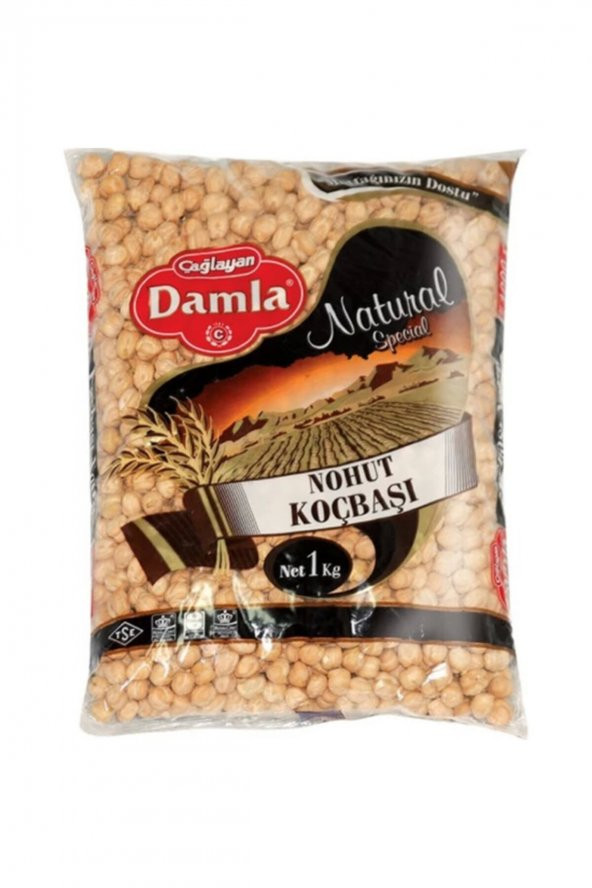 DAMLA KOÇBAŞI NOHUT 9MM 1 KG