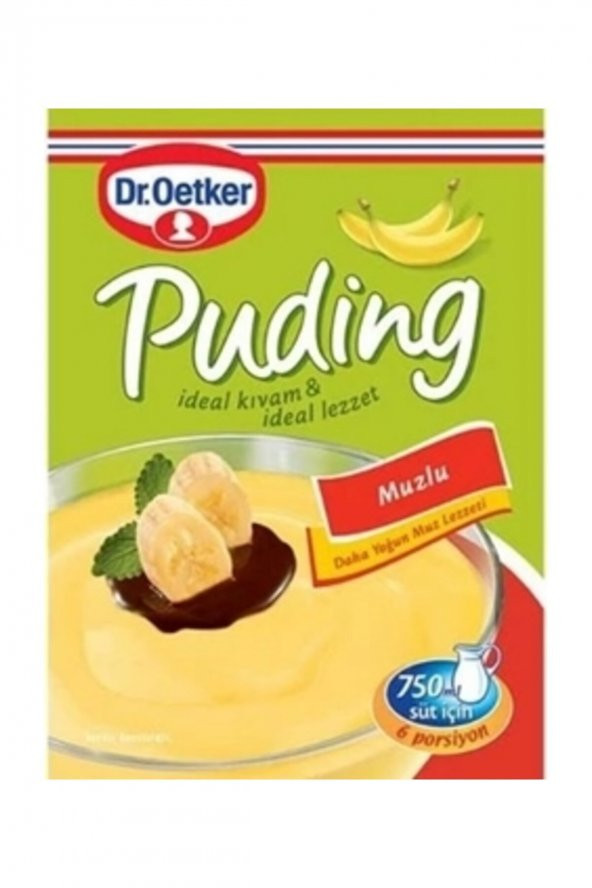 DR.OETKER PUDİNG MUZLU 120GR