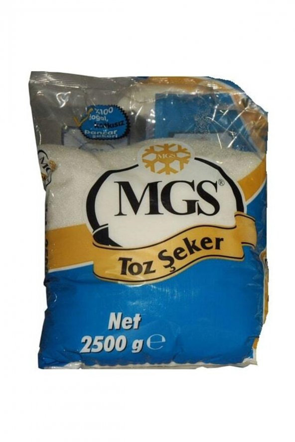 MGS TOZ ŞEKER(PŞ)2,5KG