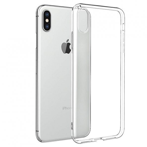 BİKAPAK ECO SİLİKON IPHONE X/XS ŞEFFAF KAPAK ürün görseli