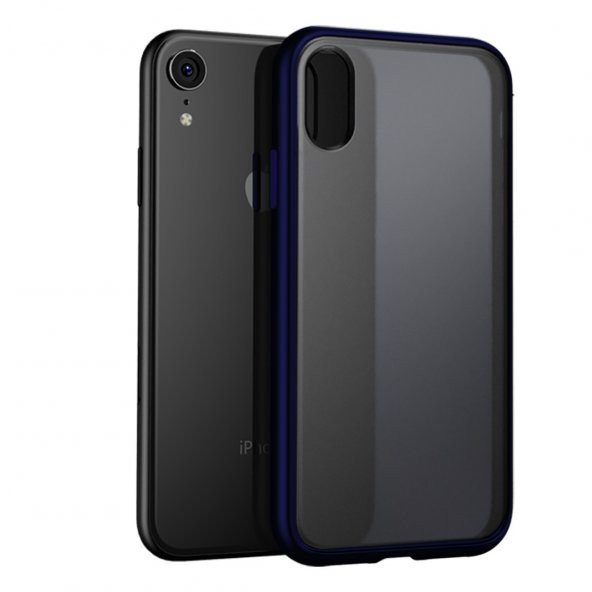 BİKAPAK ELIT ENIGMA IPHONE XR FULL MAVİ KAPAK ürün görseli