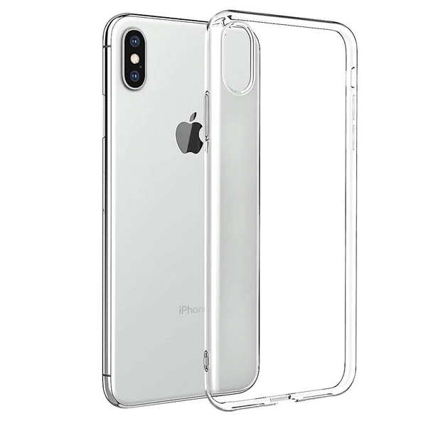 BİKAPAK ECO SİLİKON IPHONE XS MAX ŞEFFAF KAPAK ürün görseli