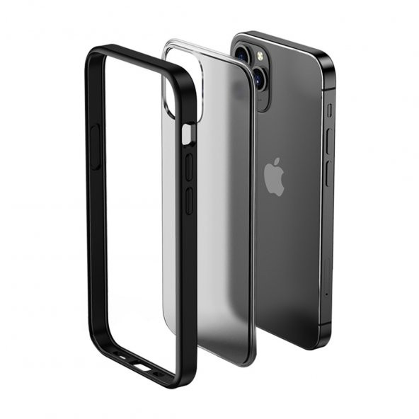 BİKAPAK ELIT ENIGMA IPHONE 12 PRO MAX MAVİ KAPAK ürün görseli