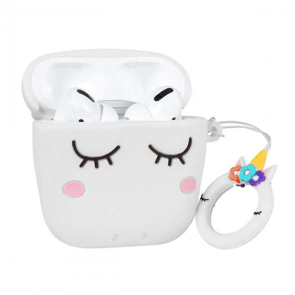 E2M AIRPODS PRO KILIF UNICORN BEYAZ ürün görseli