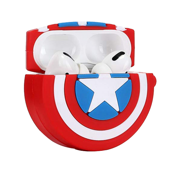 E2M AIRPODS PRO KILIF KAPTAN AMERiKA KIRMIZI - 2