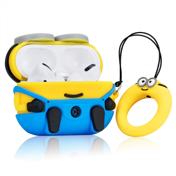 E2M AIRPODS PRO KILIF ÇiFT GÖZ MAVi ürün görseli